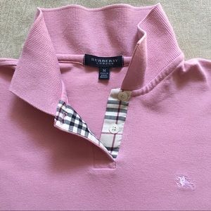 Burberry pique polo
